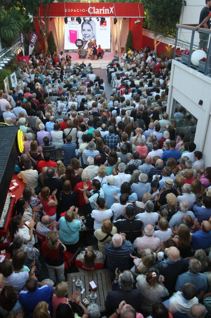Espacio ClarÃn desde su apertura mas de 100.000 espectadores dijeron presente.
